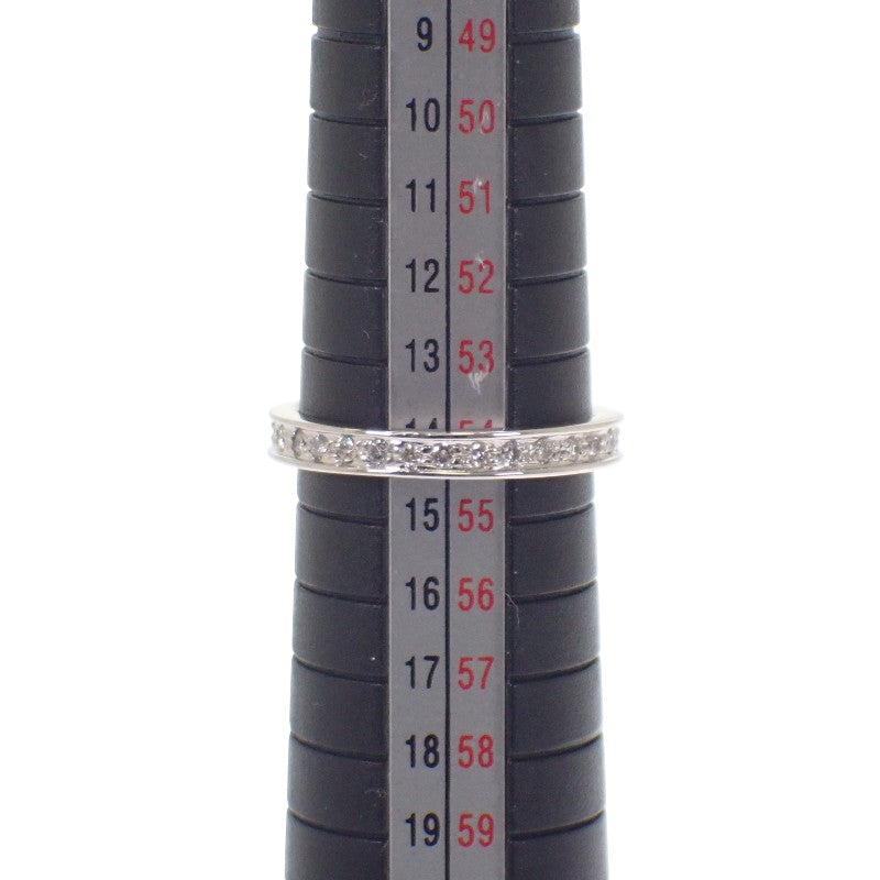 デザインジュエリー フルエタニティ 14号 リング K18ホワイトゴールド ダイヤモンド レディース【中古】【Aランク】