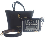 ルイヴィトン LOUIS VUITTON ネヴァーフル・インサイドアウト M28347 2WAYバッグ モノグラムキャンバス ブラック ゴールド金具 レディース【中古】【Sランク】