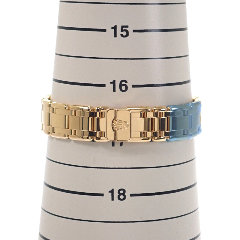 ロレックス ROLEX パールマスター 80318NR 腕時計 イエローゴールド 自動巻き ホワイトシェル文字盤 レディース【中古】【Aランク】