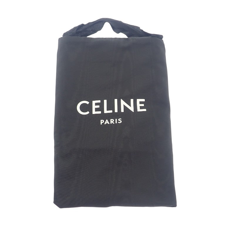 セリーヌ CELINE トリオンフ 38 RV03D147V.02LC ブルゾン コットン ライトベージュ ゴールド金具 レディース【中古】【SAランク】