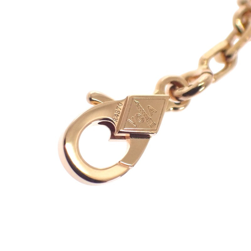 ヴァンクリーフ＆アーペル Van Cleef & Arpels ヴィンテージアルハンブラ VCARP7RP00 ブレスレット K18ピンクゴールド カーネリアン レディース【中古】【Aランク】