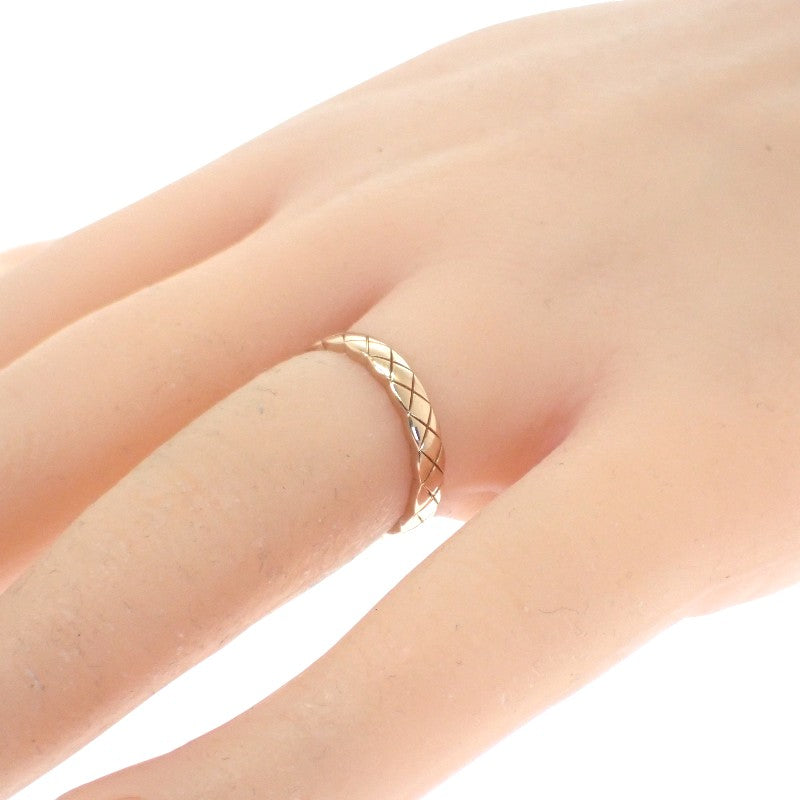 シャネル CHANEL ココクラッシュ リング ミニ 10.5号 J11785 リング K18ピンクゴールド K18BG #51 レディース【中古】【Aランク】