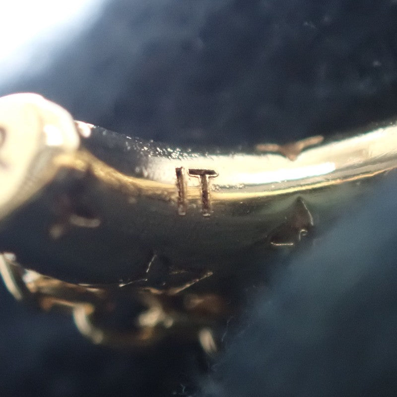 ルイヴィトン LOUIS VUITTON ブックル ドレイユ ミニ フープ ナノグラム Ｍ00572 ピアス メタル ゴールド レディース【中古】【ABランク】