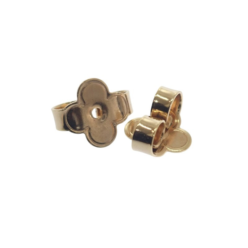 ルイヴィトン LOUIS VUITTON ブックル ドレイユ ミニ フープ ナノグラム Ｍ00572 ピアス メタル ゴールド レディース【中古】【ABランク】