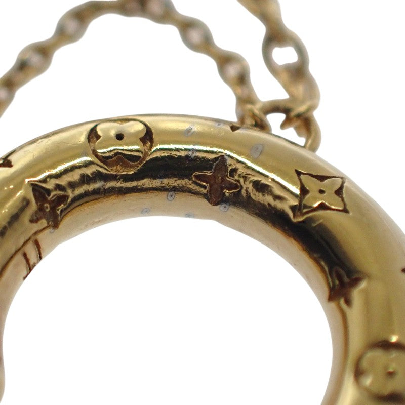 ルイヴィトン LOUIS VUITTON ブックル ドレイユ ミニ フープ ナノグラム Ｍ00572 ピアス メタル ゴールド レディース【中古】【ABランク】