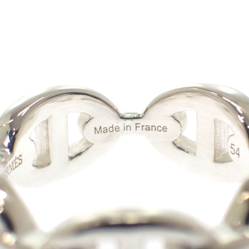 エルメス HERMES アンシェネリングPM 14号 54 リング シルバー925 メンズ レディース【中古】【Aランク】