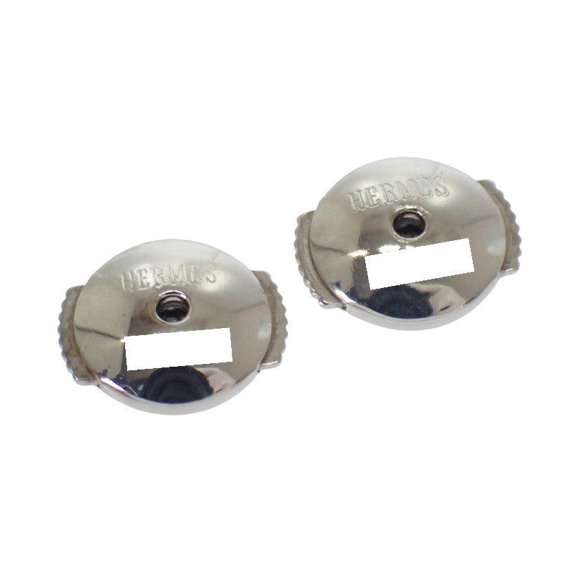 エルメス ヘラクレスピアス シルバー925×18金ホワイトゴールド ユニ