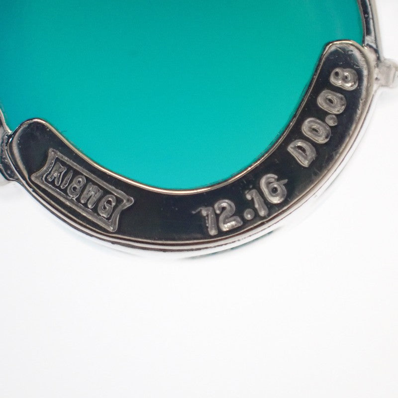 デザインジュエリー ブルーカルセドニー ネックレス K18ホワイトゴールド ブルーカルセドニー ダイヤモンド レディース【中古】【Aランク】