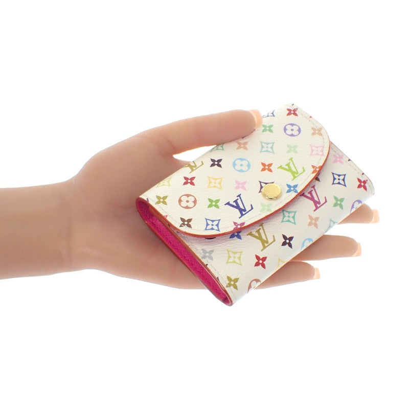 ルイヴィトン LOUIS VUITTON LV × TM ポルトモネロザリ M13399 コインケース モノグラムマルチカラーキャンバス ゴールド金具 レディース【中古】【Aランク】