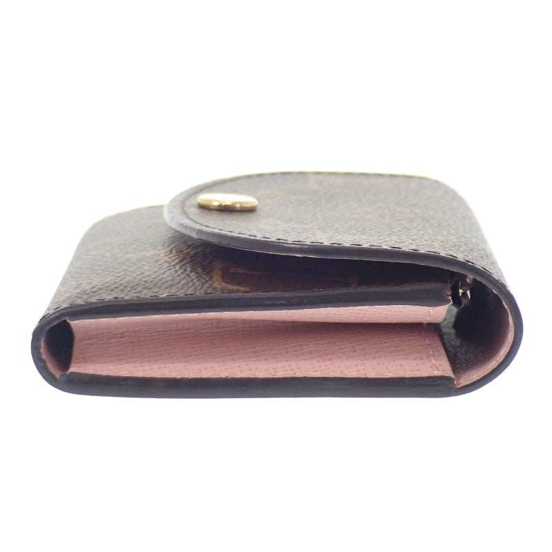 ルイヴィトン LOUIS VUITTON ポルトモネロザリ M62361 コインケース モノグラムキャンバス ピンク ローズバレリーヌ ゴールド金具 レディース【中古】【Aランク】