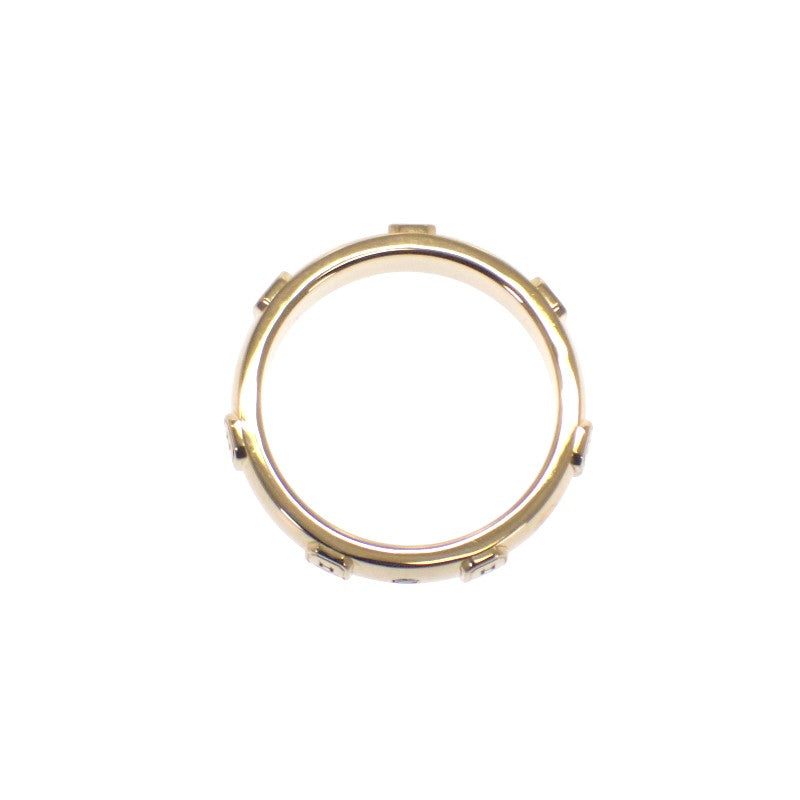 ハリーウィンストン HARRY WINSTON HWロゴ・バンド リング 13号 WBDYRDBZHWL リング K18イエローゴールド ダイヤモンド レディース【中古】【Aランク】