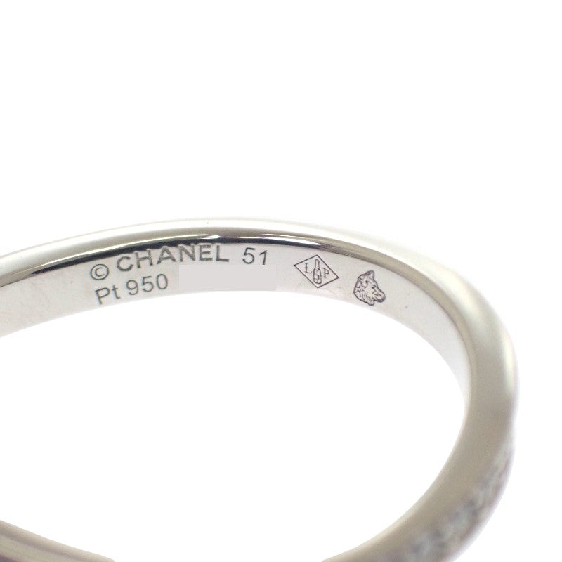 シャネル CHANEL リュバン ドゥ シャネル 11号 J10612 リング Pt950プラチナ ダイヤモンド #51 レディース【中古】【Aランク】