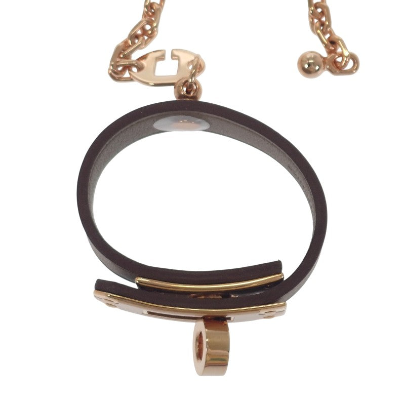 エルメス HERMES ケリー グローブホルダー バッグチャーム ヴォースイフト エトゥープ ベージュ系 レディース【中古】【SAランク】