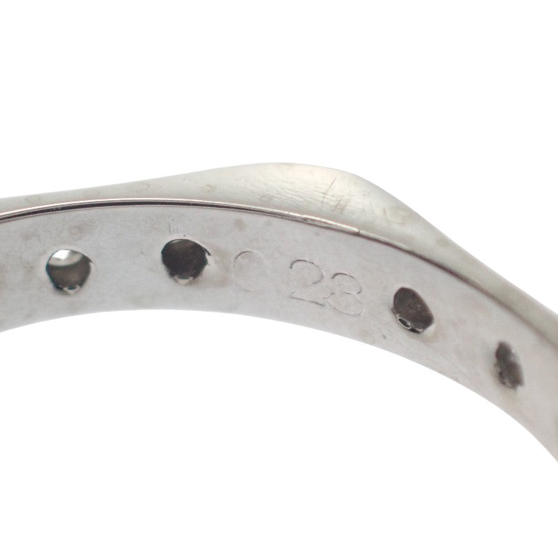 デザインジュエリー ヘキサゴン 9号 リング Pt850プラチナ ダイヤモンド ダイヤモンド レディース【中古】【Aランク】