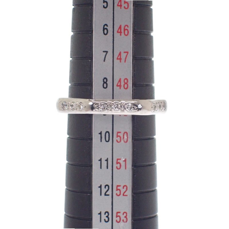 デザインジュエリー ヘキサゴン 9号 リング Pt850プラチナ ダイヤモンド ダイヤモンド レディース【中古】【Aランク】