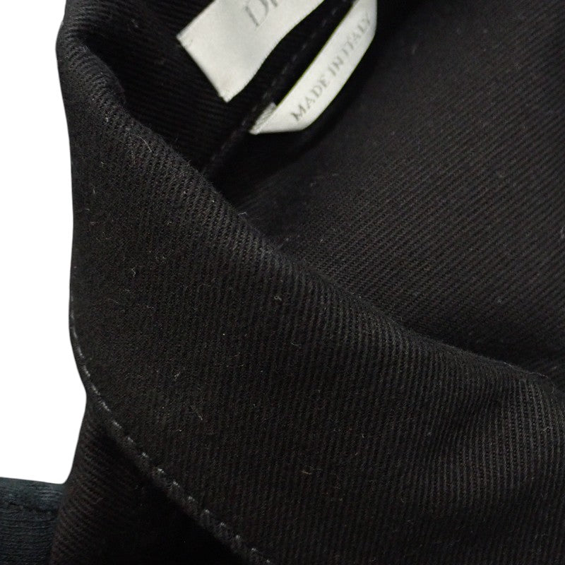 クリスチャンディオール Christian Dior 袖ニット切替 デニムジャケット 48 043D486A217X-C989 デニムジャケット コットン ウール ブラック メンズ【中古】【ABランク】