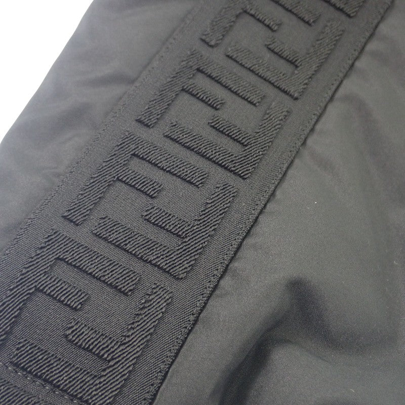 フェンディ FENDI リバーシブル ブルゾン L FAN052 AGMY ブルゾン ポリエステル ブラック ブラウン レディース【中古】【Aランク】