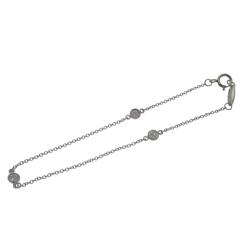ティファニー TIFFANY&Co. ダイヤモンド バイ ザ ヤード 60099265 ブレスレット Pt950プラチナ ダイヤモンド レディース【中古】【Aランク】