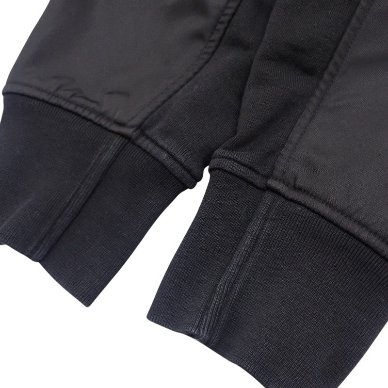 モンクレール MONCLER シャツ L H10918G00039_809KR スウェット コットン ナイロン ブラック メンズ【中古】【ABランク】