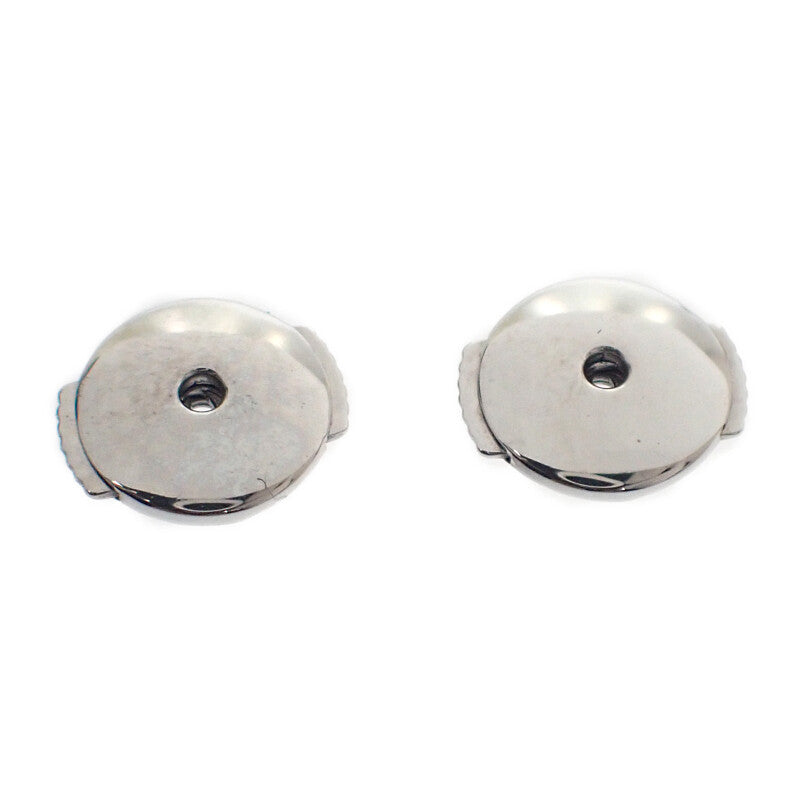 カルティエ CARTIER ジュスト アン クル フープ スモール パヴェ B8301431 ピアス K18ホワイトゴールド ダイヤモンド レディース【中古】【Aランク】