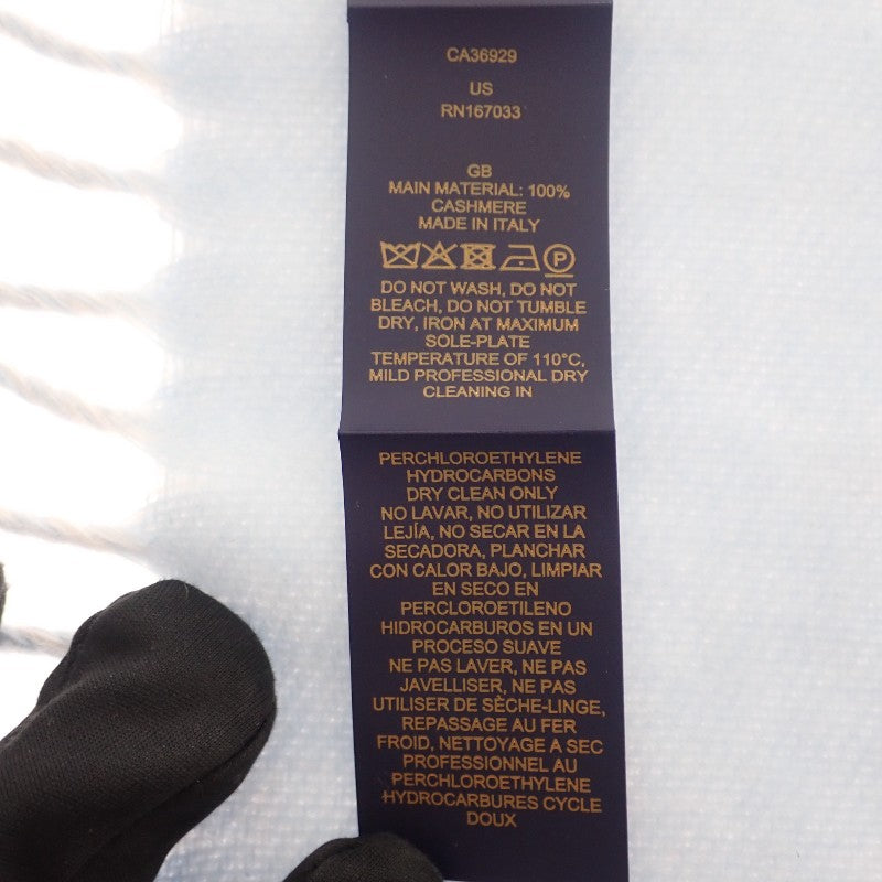 ルイヴィトン LOUIS VUITTON マフラー・レイキャビック M90896 マフラー カシミヤ ホワイト ブルー レディース【中古】【Aランク】