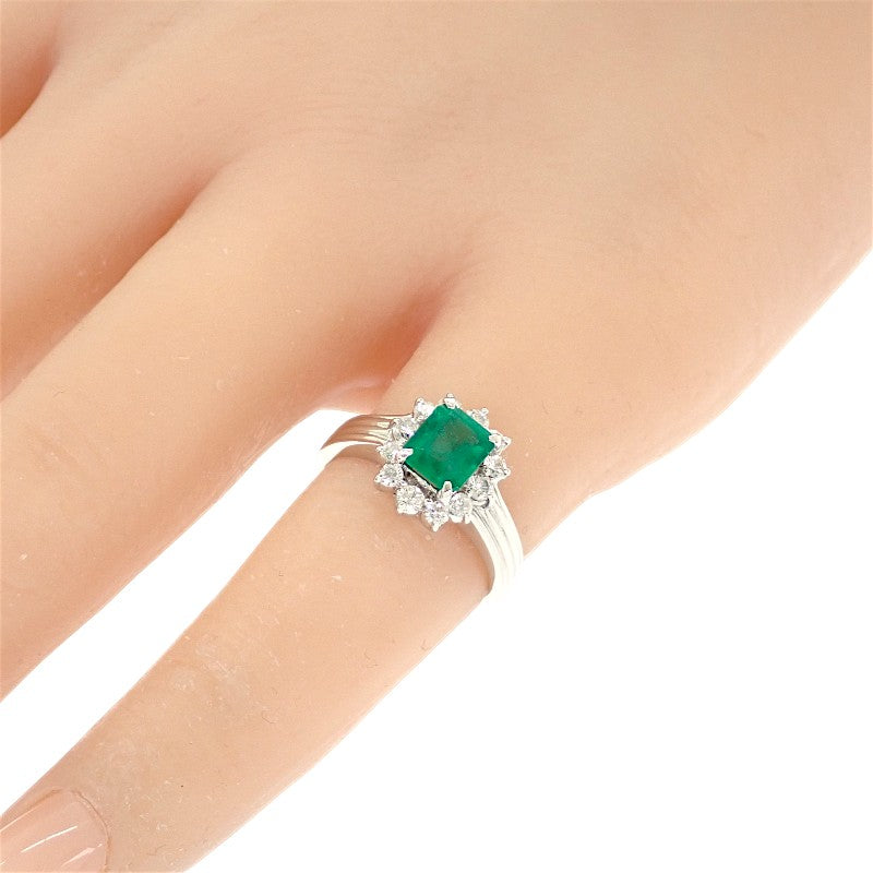 pt850 ダイヤ　リング 美品 Pt850 プラチナ リング 指輪 ダイヤ 1.09ct 【1-0268207】の通販