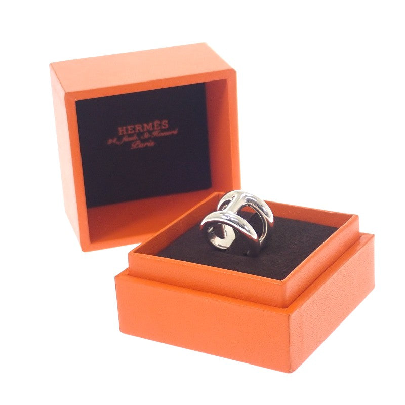 エルメス HERMES オスモズPM 6号 H102536B 00046 リング シルバー925