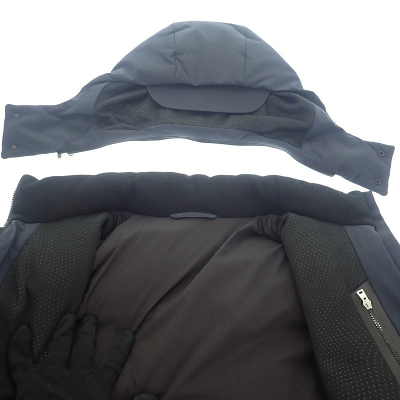 エルメス HERMES Toundra puffer coat M H800519E 01M ダウンジャケット ナイロン ポリエステル ネイビー メンズ【中古】【ABランク】