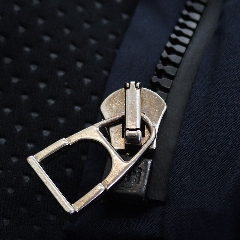 エルメス HERMES Toundra puffer coat M H800519E 01M ダウンジャケット ナイロン ポリエステル ネイビー メンズ【中古】【ABランク】