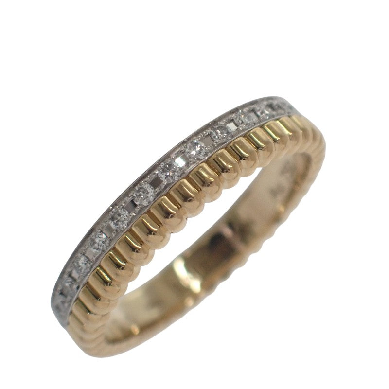 ブシュロン Boucheron キャトル ラディアント 7.5号 JAL00134 リング K18イエローゴールド K18ホワイトゴールド ダイヤモンド レディース【中古】【Aランク】