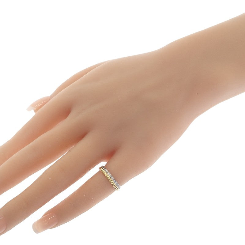 ブシュロン Boucheron キャトル ラディアント 7.5号 JAL00134 リング K18イエローゴールド K18ホワイトゴールド ダイヤモンド レディース【中古】【Aランク】