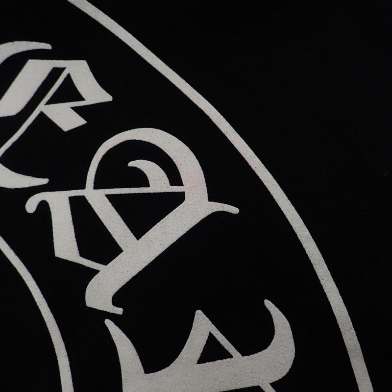 クロムハーツ CHROME HEARTS ステンシルフーディ L パーカー コットン ブラック マルチカラー メンズ【中古】【Bランク】