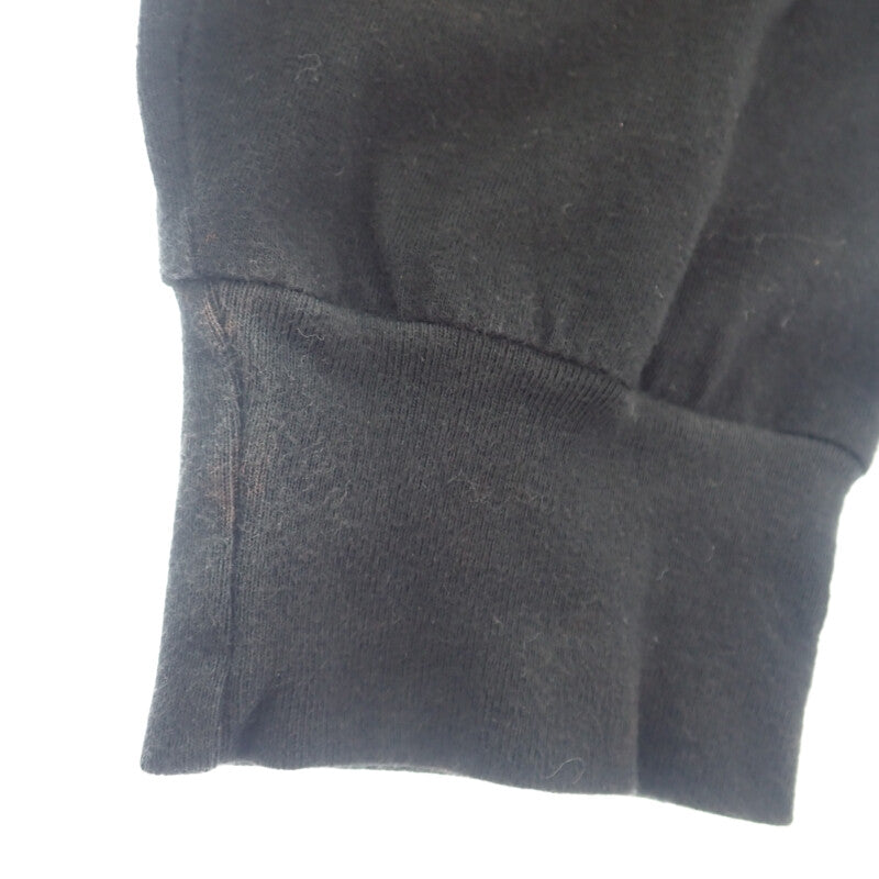 クロムハーツ CHROME HEARTS マルチカラーグラデーション フローラルクロス ロングスリーブトップス L 長袖Ｔシャツ コットン ブラック メンズ【中古】【Bランク】