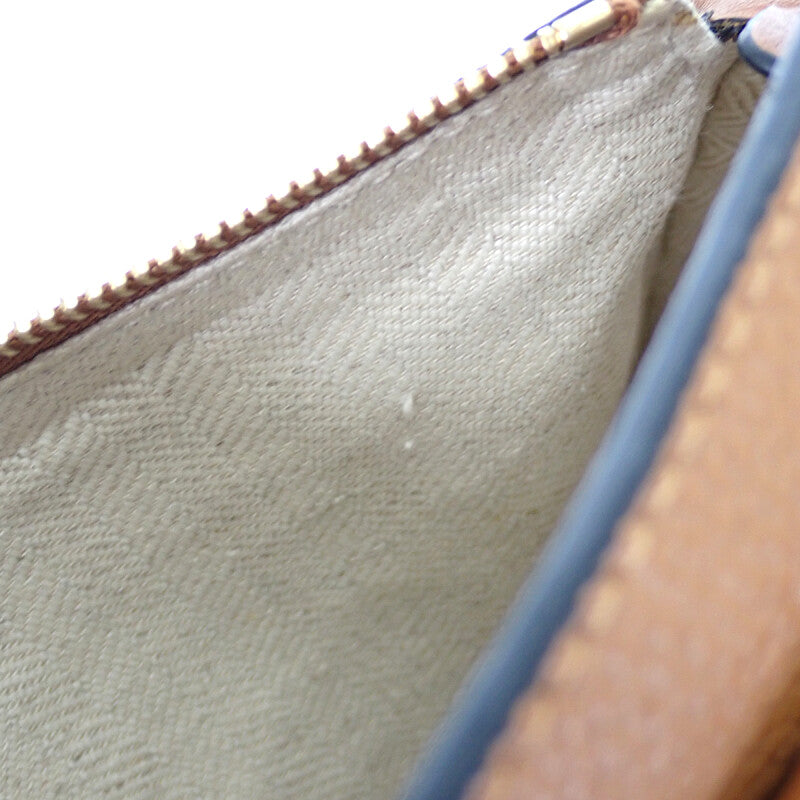 ロエベ LOEWE パズル ミニ A510P88X60 ショルダーバッグ カーフ ブラウン ゴールド金具 レディース【中古】【Aランク】