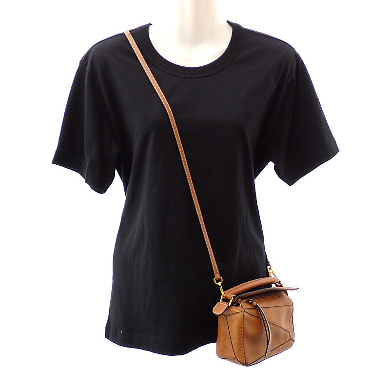 ロエベ LOEWE パズル ミニ A510P88X60 ショルダーバッグ カーフ ブラウン ゴールド金具 レディース【中古】【Aランク】