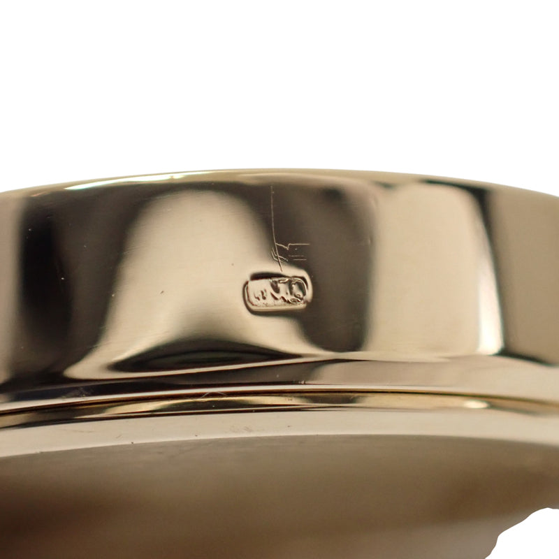 ブルガリ BVLGARI ブルガリブルガリ BB23GL 腕時計 K18イエローゴールド レザー ブラック クオーツ ブラック文字盤 レディース【中古】【Aランク】