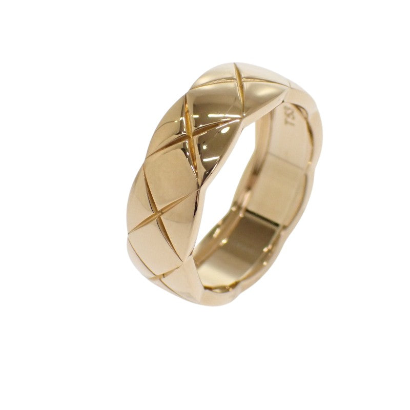 シャネル CHANEL ココクラッシュ ミディアム 13号 J10571 リング K18イエローゴールド #53 レディース【中古】【Aランク】