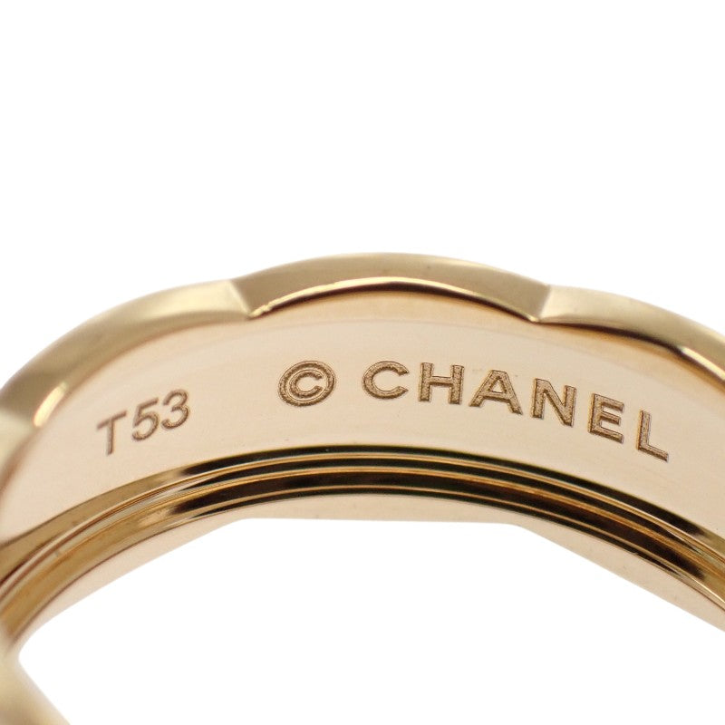 シャネル CHANEL ココクラッシュ ミディアム 13号 J10571 リング K18イエローゴールド #53 レディース【中古】【Aランク】
