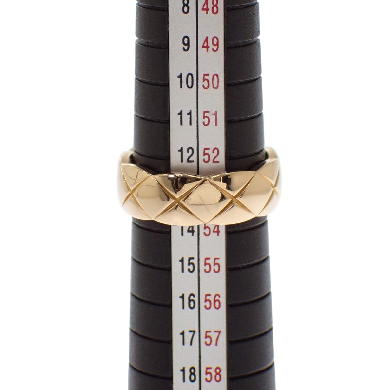 シャネル CHANEL ココクラッシュ ミディアム 13号 J10571 リング K18イエローゴールド #53 レディース【中古】【Aランク】