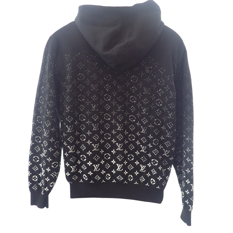 ルイヴィトン LOUIS VUITTON モノグラムグラディエントフーディ S 1AA4Y6 パーカー コットン ブラック メンズ【中古】【ABランク】