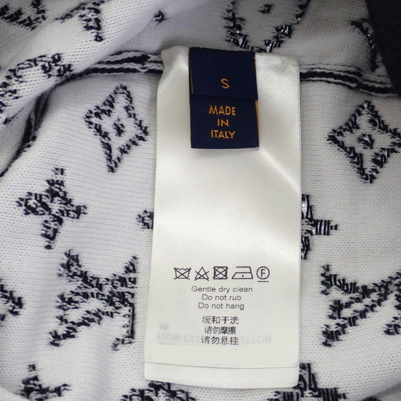 ルイヴィトン LOUIS VUITTON モノグラムグラディエントフーディ S 1AA4Y6 パーカー コットン ブラック メンズ【中古】【ABランク】