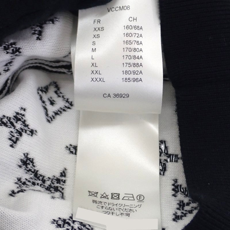 ルイヴィトン LOUIS VUITTON モノグラムグラディエントフーディ S 1AA4Y6 パーカー コットン ブラック メンズ【中古】【ABランク】