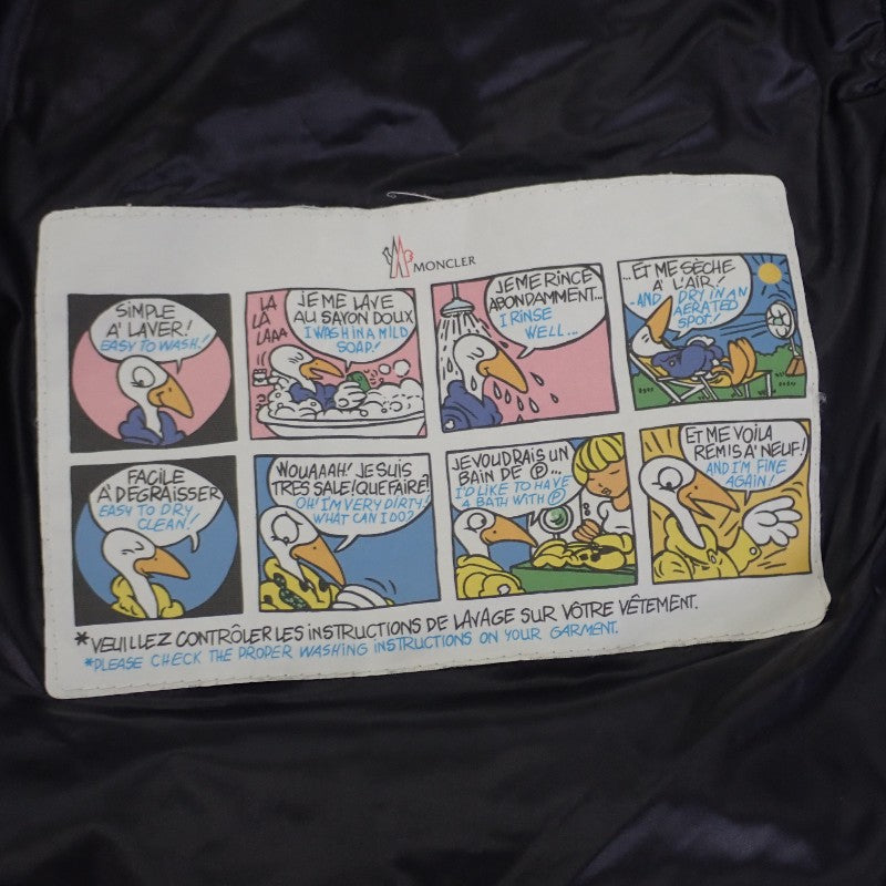 モンクレール MONCLER TANY 1 C2091409038568950 ダウンジャケット ナイロン ネイビー メンズ【中古】【ABランク】