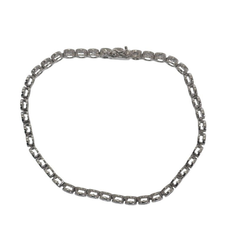 デザインジュエリー テニスブレス ブレスレット Pt850プラチナ