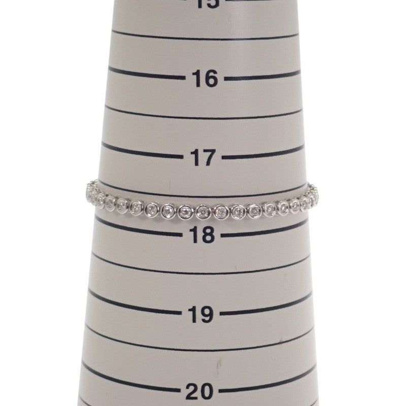 デザインジュエリー テニスブレス ブレスレット Pt850プラチナ ダイヤモンド メンズ レディース【中古】【Aランク】