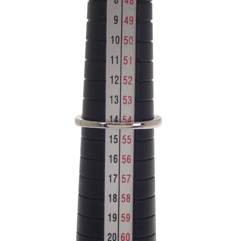 デザインジュエリー エメラルド 14号 リング Pt1000プラチナ グリーン エメラルド ダイヤモンド レディース【中古】【Aランク】