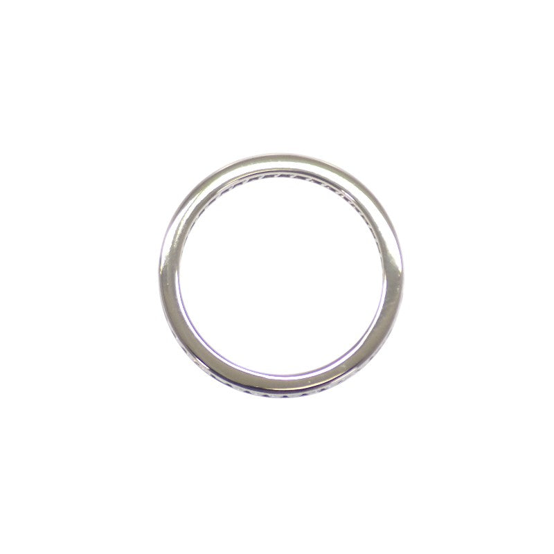 DE BEERS チャネルセット エタニティ 14号 リング Pt950プラチナ ダイヤモンド レディース【中古】【Aランク】