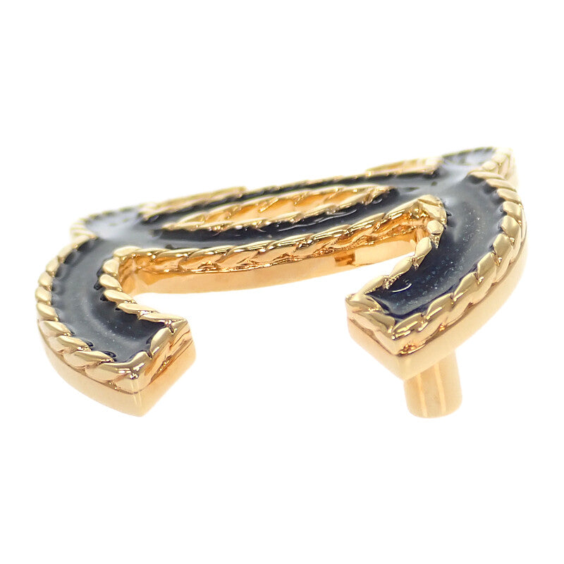 シャネル CHANEL ココマーク I24P刻印 ABC726B15375NU456 ブローチ メタル デニムカラー ネイビー系 レディース【中古】【Aランク】