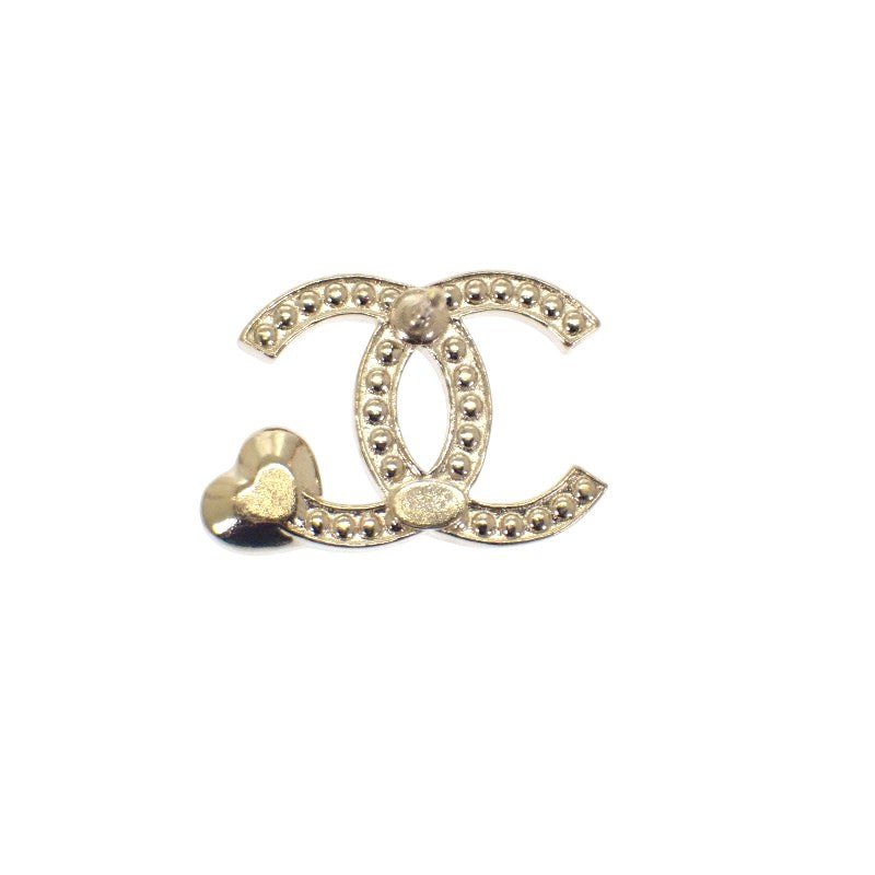 シャネル CHANEL ココマークハート ABG248_B21750_U3283 ピアス メタル ゴールド レディース【中古】【Aランク】