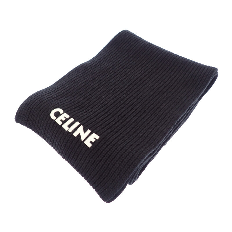 セリーヌ CELINE ニット 2AC35423P.38NO マフラー ウール ブラック